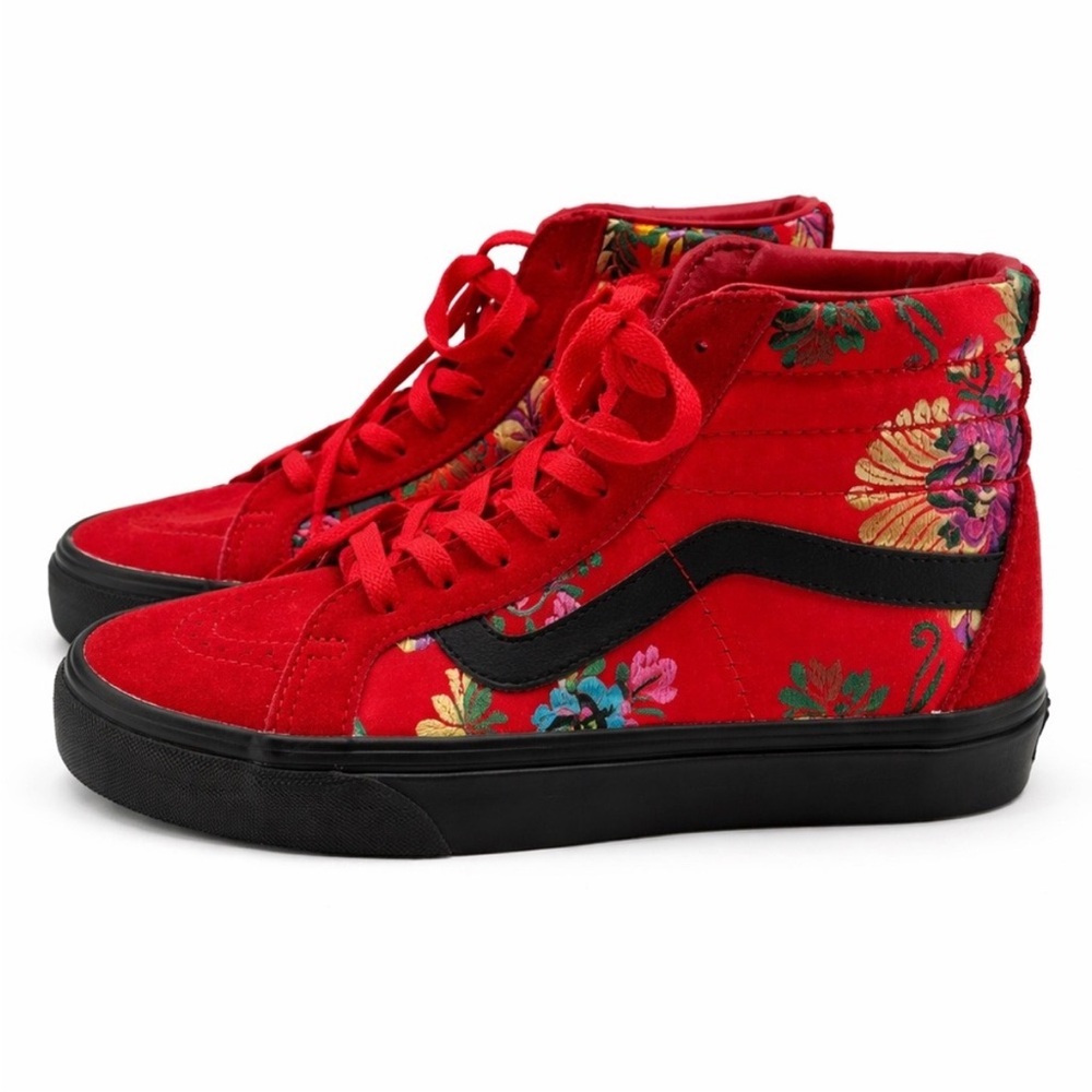 Vans Sk8-Hi Festival Satin Embroidery Unisex Sneakers